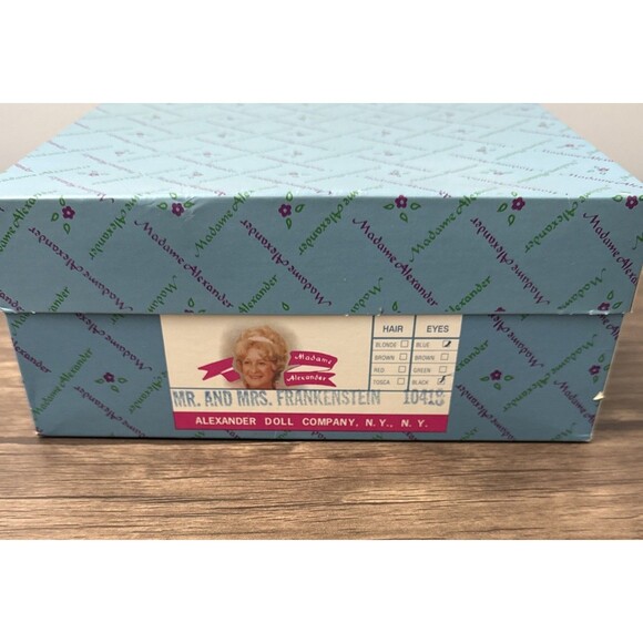 Madame Alexander Mr & Mrs Frankenstein Dolls Bride And Groom | 8” Tall | - Picture 14 of 14